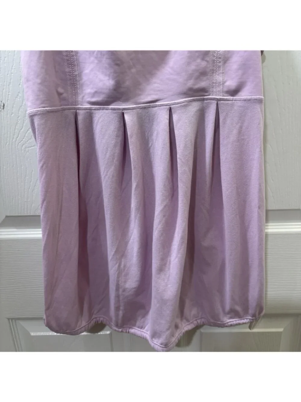 Lululemon Power Dance Tank Top Heathered Rose Built In Sport Bra Size 10